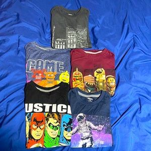 5 boys old navy tshirts size 8
